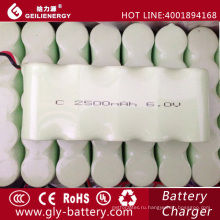 Оптовая цена никель-кадмиевых саб с 6.0 V Тип батареи Ni-MH аккумулятора глубокого цикла аккумуляторная батарея 2500мач данных forelectronic игрушки